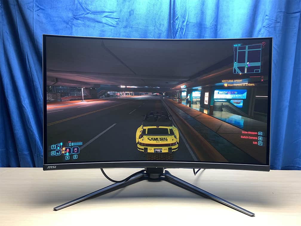 MSI MPG 321CURX Features NV 1